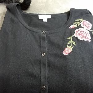 Quacker Factory women's 3x long sleeve sweater